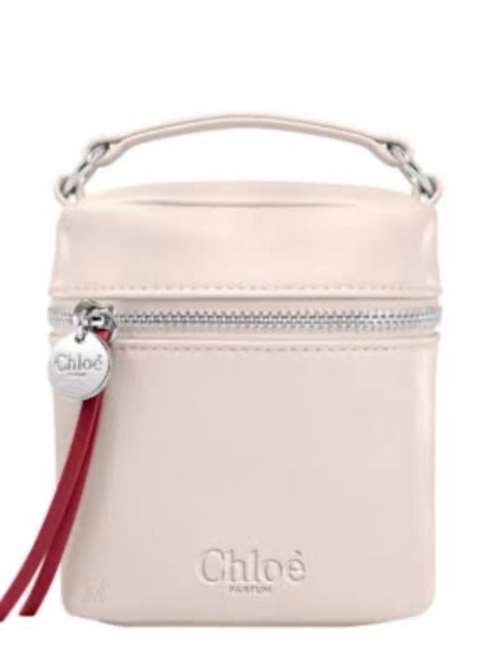 Chloe Parfum Pink Mini Leather Vanity Bag